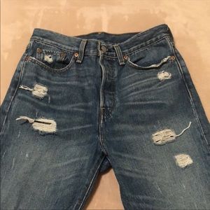 Levi’s Distressed Jean